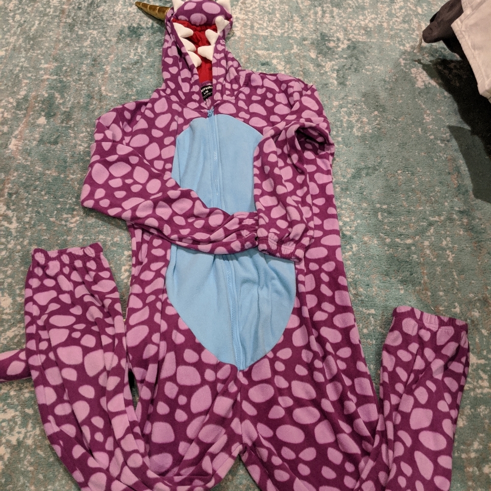 Men's dinosaur onsie